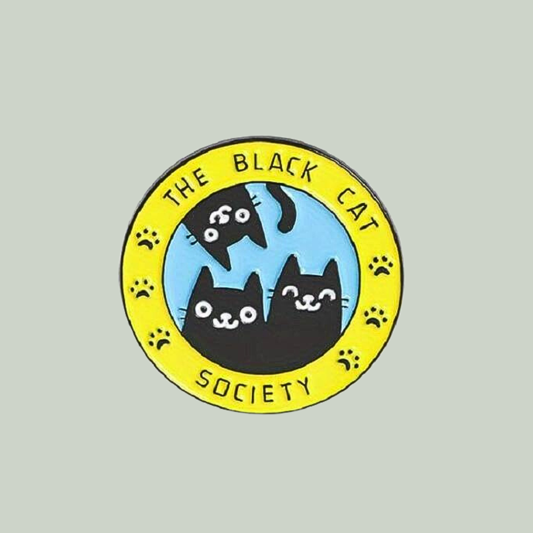 Black Cat Society Badge